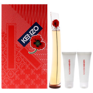 Conjunto De Presente Perfume Kenzo Flower 100ml Edp Spray Pa