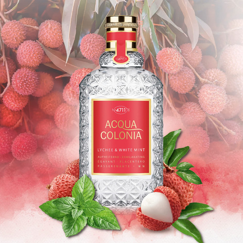 Perfume 4711 Acqua Colonia Lichia E Hortelã Branca 50ml Unis - Imagem 5