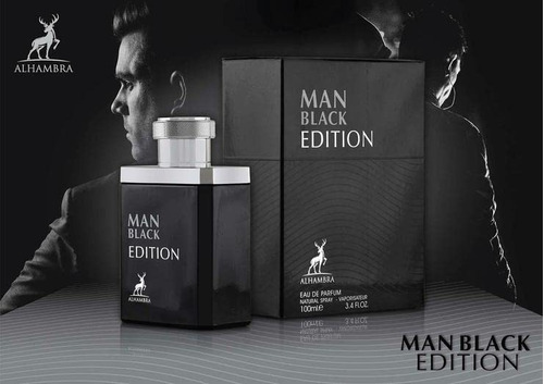 Perfume Maison Alhambra Alhambra Man Black Edition 100ml - Imagem 4