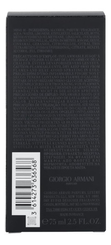 Perfume Giorgio Armani Armani Code Para Homens Edt 75ml Refi - Imagem 7