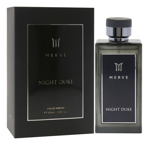 Perfume Merve Night Duke Eau De Parfum 100ml Para Homens - Imagem 3