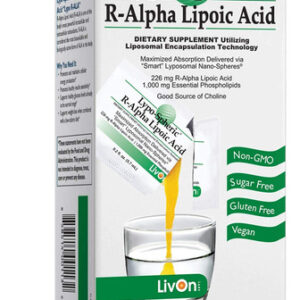 Suplemento Livon Laboratories Lipospheric R-alfa-lipóico Ac