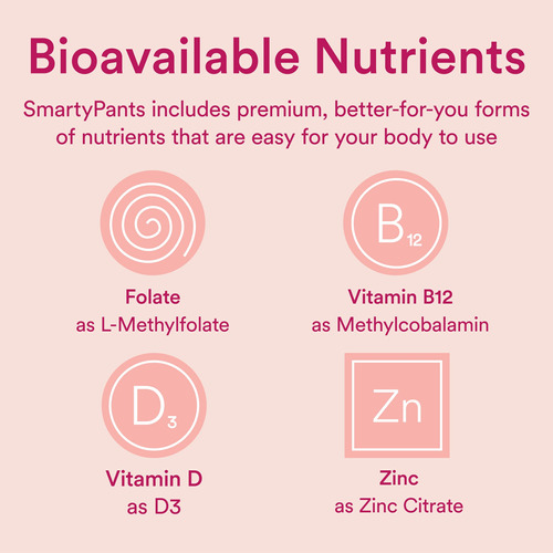 Gomas Multivitamínicas Smartypants Femininas, 240 Unidades - Imagem 8