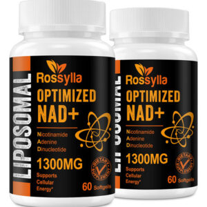 Suplemento Rossylla Liposomal Nad+ 1300mg 120 Cápsulas