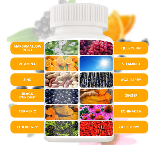 Nutralizador De Vitaminas De Defesa Imune 12 Em 1 Premium 30 - Imagem 5