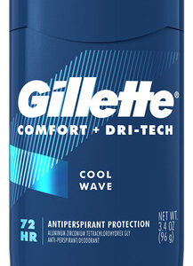 Desodorante Antitranspirante Gillette Cool Wave 100ml Para H
