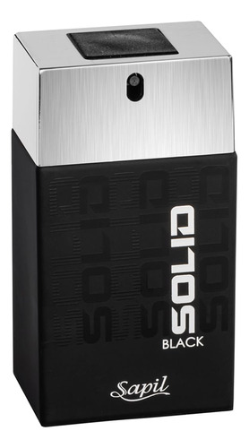 Perfume Sapil Solid Black Para Homens Edt 100ml