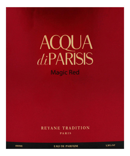 Perfume Reyane Tradition Acqua Di Parisis Magic Red 100ml Ed - Imagem 5