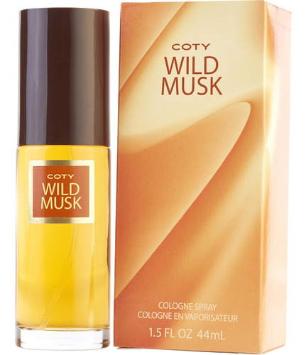 Spray De Colônia Coty Wild Musk 1,5 Onças