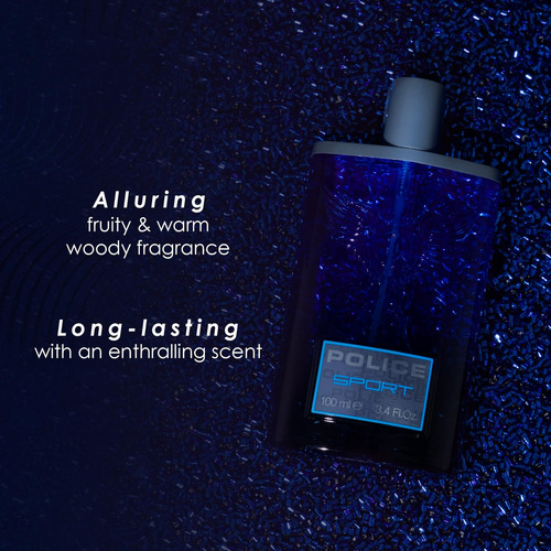 Perfume Police Sport Eau De Toilette 100ml Para Homens - Imagem 3