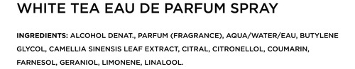 Perfume Gift Set Elizabeth Arden White Tea Eau De Parfum 100 - Imagem 7