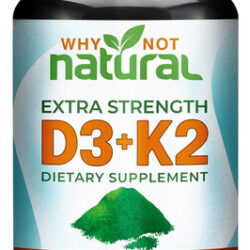 Suplemento: Por Que Não Vitamina D3 K2 Natural 10000 Ui Com
