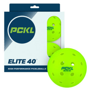 Pckl Elite 40 Bolas De Pickleball | Torneio E Competição