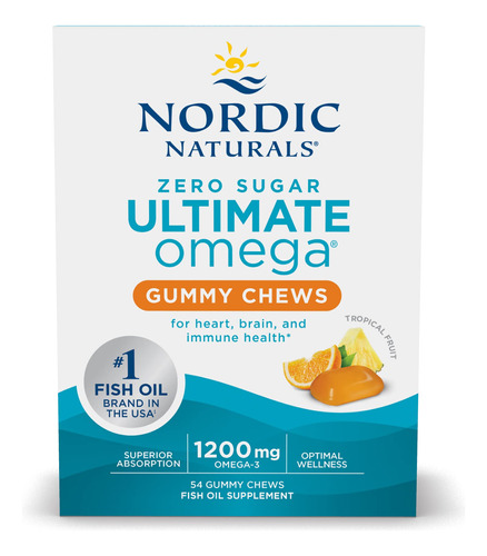 Suplemento Nordic Naturals Zero Sugar Ultimate Omega Gummy
