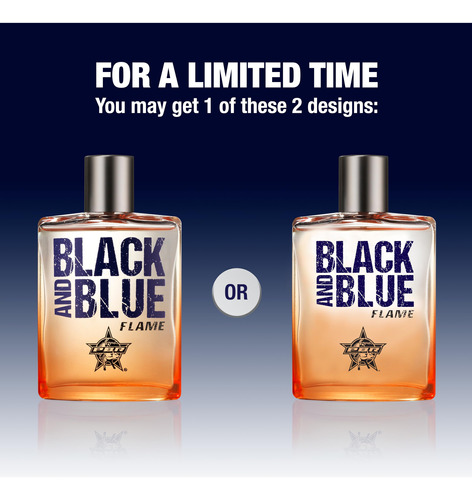 Cologne Tru Western Pbr Black And Blue Flame Para Homens 100 - Imagem 2