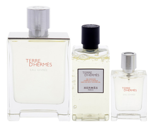 Conjunto De Presente Perfume Hermes Terre D'hermes Eau Givre