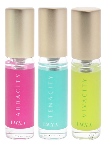 Mini Conjunto De Presentes Perfume Laya Audacity Edo 3x3ml P - Imagem 2