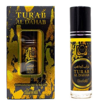 Óleo De Perfume Turab Al Dahab Roll-on De 6 Ml (0,2 Fl Oz) Unissex - Imagem 2