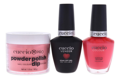 Conjunto De Molhos Para Unhas Cuccio Color Paradise Found + - Imagem 2