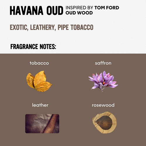 Perfume Wythe Inspirado Em Tom Ford Oud Wood 50ml Para Homen - Imagem 5