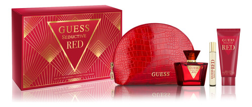 Perfume Guess Guess Seductive Red Edt 75ml Com Loção Corpora