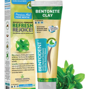 Creme Dental Bentodent Remineralizing Calcium Bentonite Clay