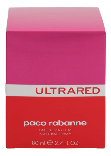 Perfume Paco Rabanne Ultrared Eau De Parfum 80ml Para Mulher