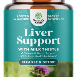 Suplementos Hepáticos Natures Craft Milk Thistle Alcachofra