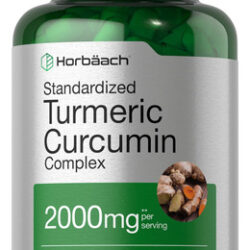Suplemento Horbaach Curcuma Curcumina 2000 Mg 90 Cápsulas