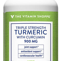 Suplemento The Vitamin Shoppe Triple Strength Turmeric
