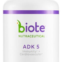 Suplemento Biote Nutraceuticals Adk 5 Immunity + Cardiovascu