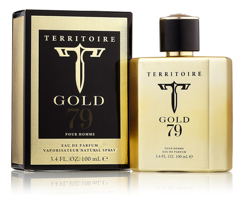 Perfume Territoire Eau De Parfum Gold 79 Para Homens 100ml