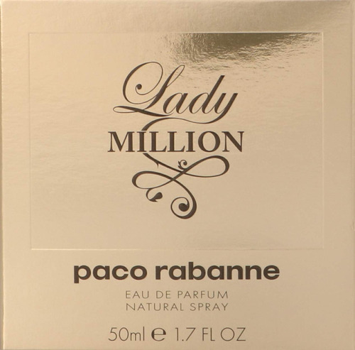 Perfume Paco Rabanne Lady Million Eau De Parfum 50ml For Wom