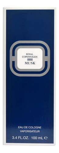 Perfume Royal Copenhagen Musk Eau De Cologne 100ml Para Home - Imagem 5