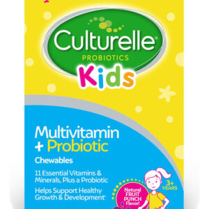 Multivitamínico E Probiótico Mastigável Culturelle Kids 50 U