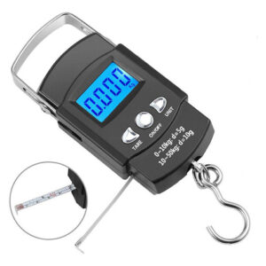 Balança Digital Portátil Com Gancho Com Display Lcd E Cinto