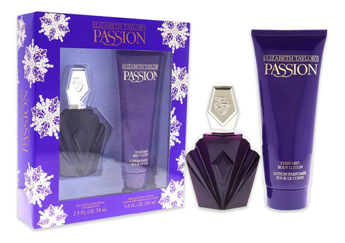 Conjunto De Presentes De Perfume Elizabeth Taylor Passion Fo - Imagem 3