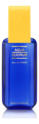 Perfume Antonio Puig Aqua Quorum Eau De Toilette 100ml Para Homens - Imagem 2