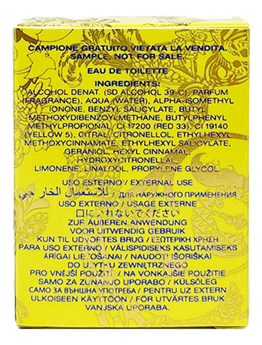 Mini Edição Feminina Versace Yellow Diamond Da Versace 17 On - Imagem 2
