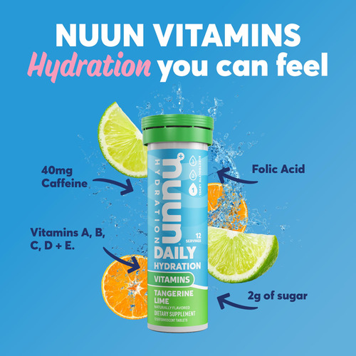 Comprimidos Para Bebidas Eletrolíticas Nuun Vitamins Tangeri - Imagem 2