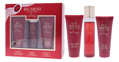 Perfume Elizabeth Taylor White Diamonds En Rouge Para Mulher - Imagem 4