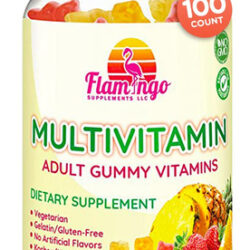 Gomas Multivitamínicas Flamingo Supplements Vegan 100 Gummie