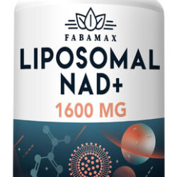 Suplemento Fabamax Liposomal Nad 1600mg 60 Cápsulas