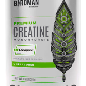 Creatina Monohidratada Em Pó Birdman De Alta Pureza 300g
