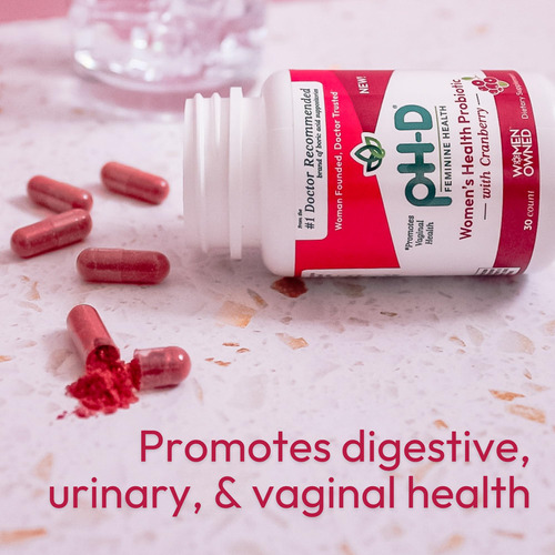 Suplemento Ph-d Feminine Health Women"s Probiótico 30 Cápsul - Imagem 3