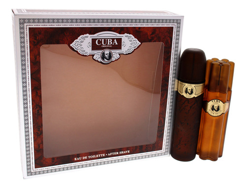 Conjunto De Presente Perfume Cuba Cuba Gold Para Homens 100 - Imagem 4