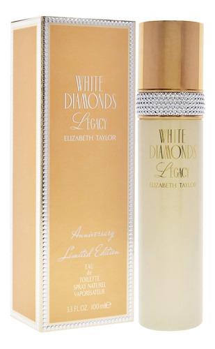 Perfume Elizabeth Taylor White Diamonds Legacy Edt 100ml Wom - Imagem 3