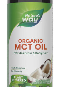 Óleo De Mct Orgânico Nature's Way De Coco, Não Transgênico,