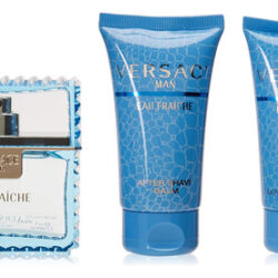 Conjunto De Perfumes Versace Man Eau Fraiche Para Homens, 3