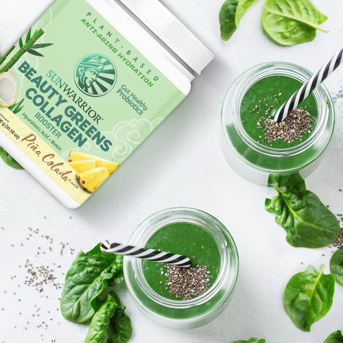 Colágeno Em Pó Sunwarrior Pina Colada Com Biotina E Probióti - Imagem 6